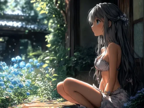 Serene Anime Girl Live Wallpaper 4K