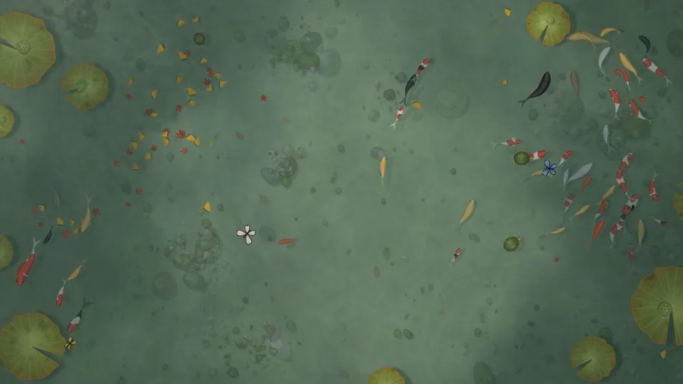 Koi Pond Serenity Live Wallpaper