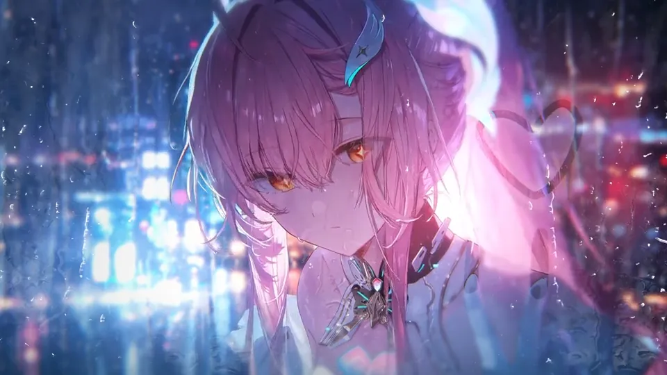 Aemeath Rainy Memories Live Wallpaper 4K